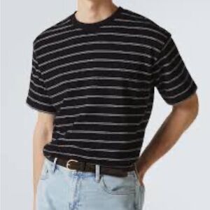 Frame Slim Men’s Striped Tee